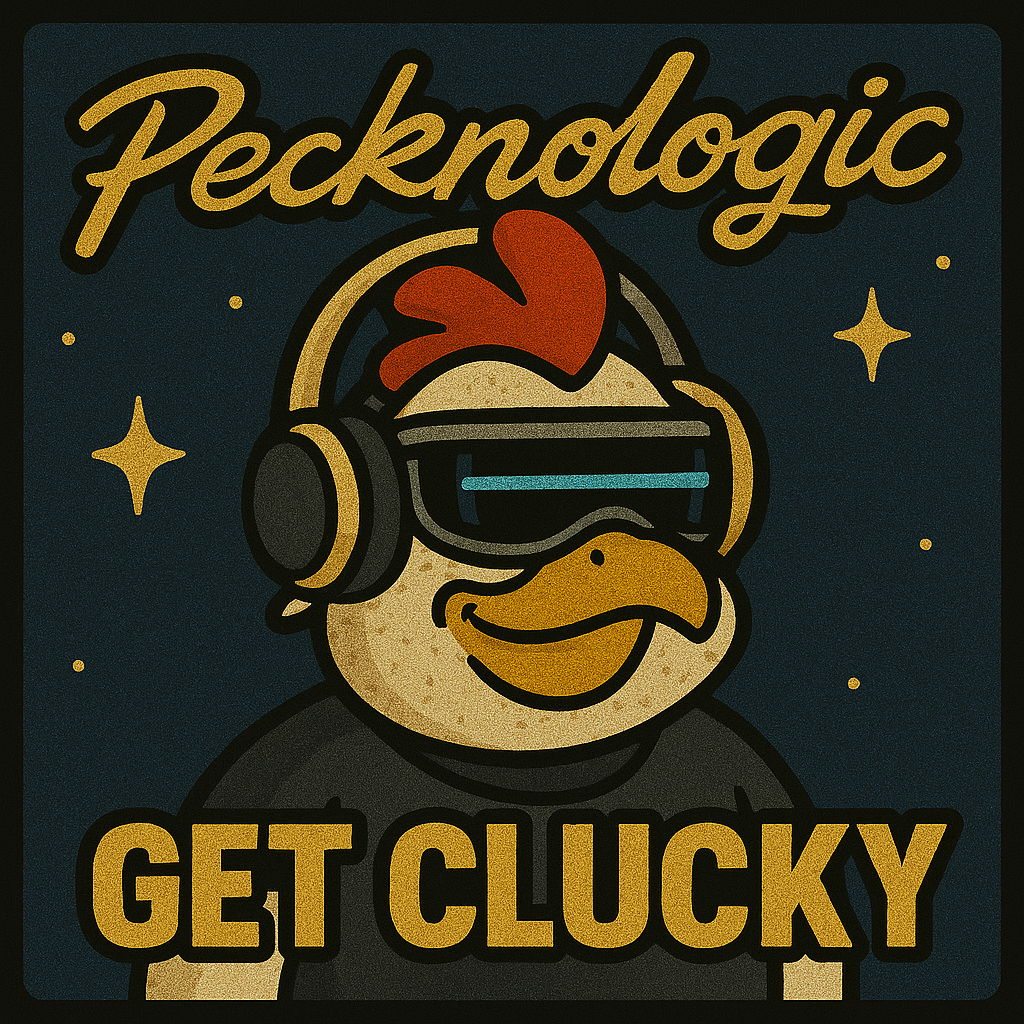 DJ Pecknologic - GET CLUCKY Album Cover